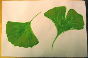 Leaf Walk: Gingko Leaves