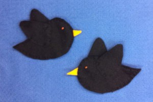 Black Birds / Black Bats pattern