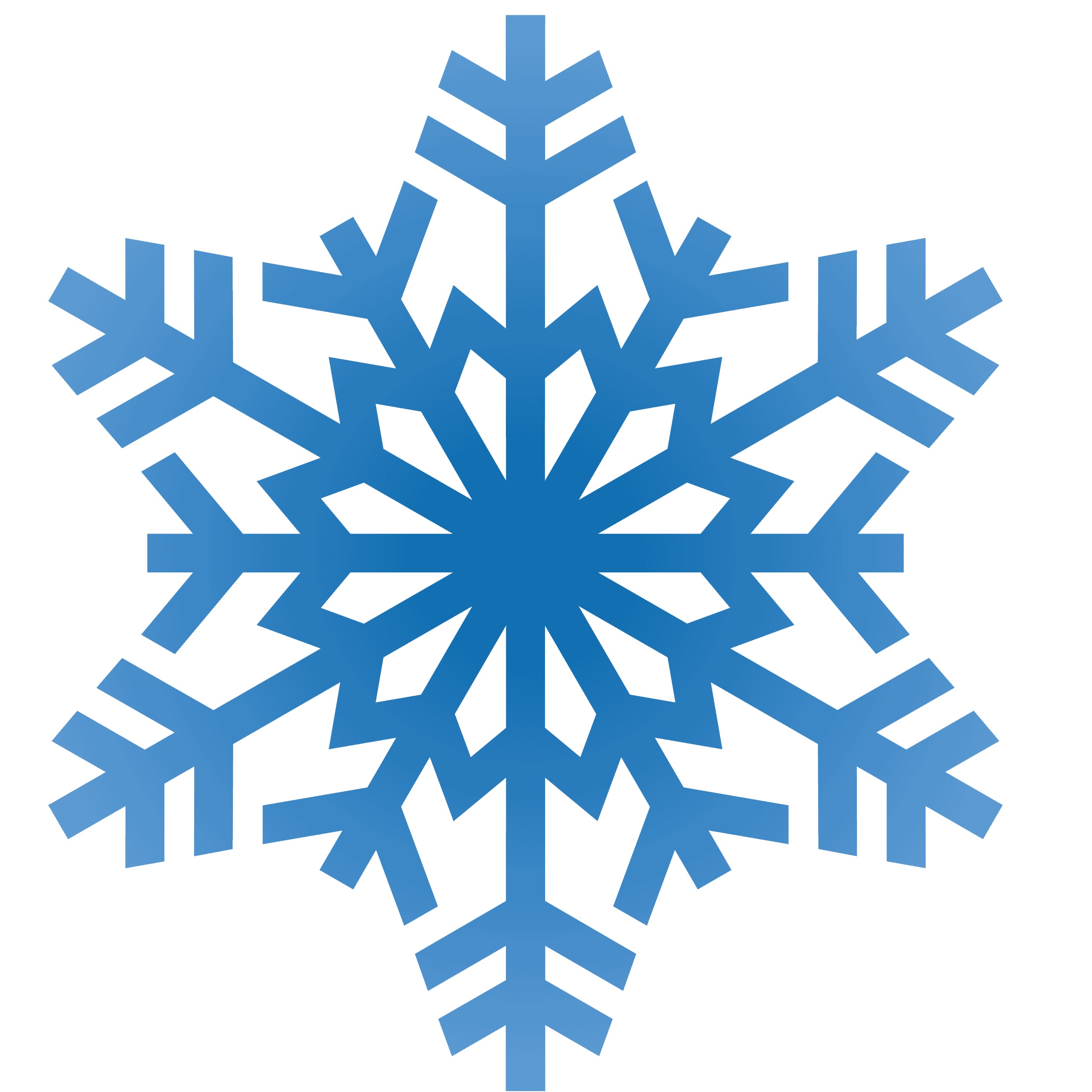 christmas clipart snowflakes - photo #9