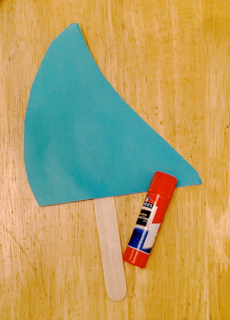 Shark Fin Pop Stick 